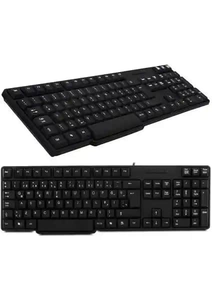 Everest KB-517U Siyah USB Q Klavye İncelemesi Günlük Kullanım İçin Uygun ve Dayanıklı