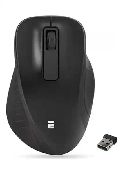 Everest SM-360 Siyah 3D Optik Kablosuz Mouse: Ergonomik ve Şık Tasarım Özellikleri