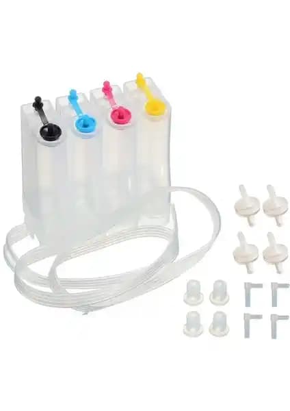 Foto Baskı ve Çok Renkli Kartuş Sistemi Canon E414 ve Diğer Yazıcılar İçin