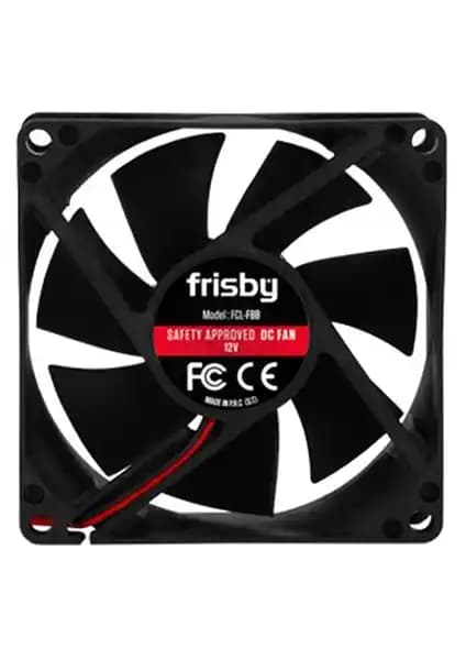 Frisby FCL-F8B Kasa Fanı: Güçlü ve Sessiz Bilgisayar Soğutma Çözümü
