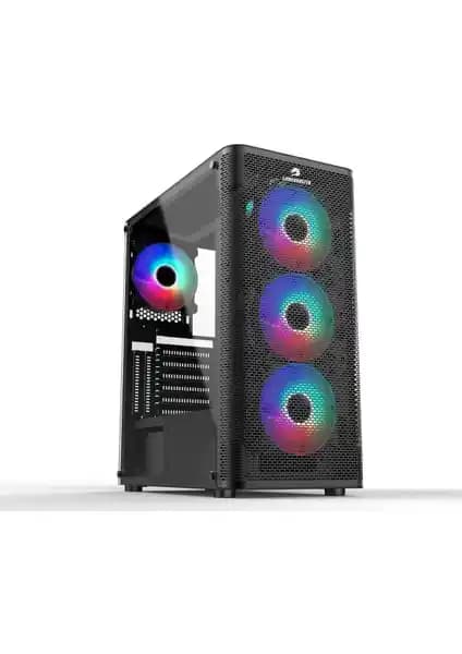 GameBooster GB-M206B USB3.0 ARGB Fan Siyah Metal Gaming Kasa İnceleme ve Özellikleri