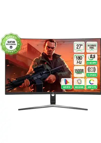 GamePower Vivid T50 27 İnç Kavisli RGB Oyun Monitörü Detaylı İnceleme ve Özellikler