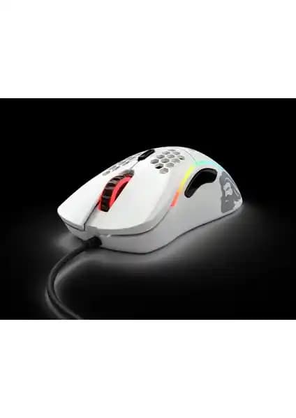 Glorious Model D Minus Kablolu Beyaz RGB Oyuncu Mouse Performans ve Ergonomi Bir Arada