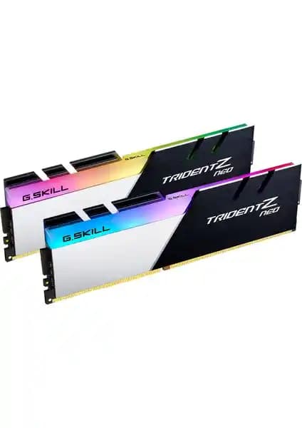 GSkill Trident Z Neo RGB 64GB DDR4 RAM Yüksek Performans ve Estetik Tasarım