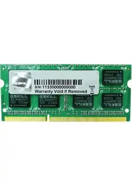 GSkill Value 8GB DDR3 Notebook RAM ile Performansı Artırın ve Güç Verimliliği Sağlayın