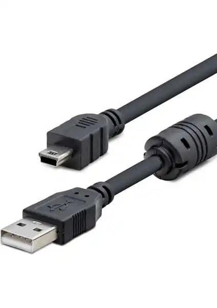 Hadron HD-4065B 5 Pin Mini USB Kablo: Dayanıklı ve Çok Yönlü Bağlantı Çözümü