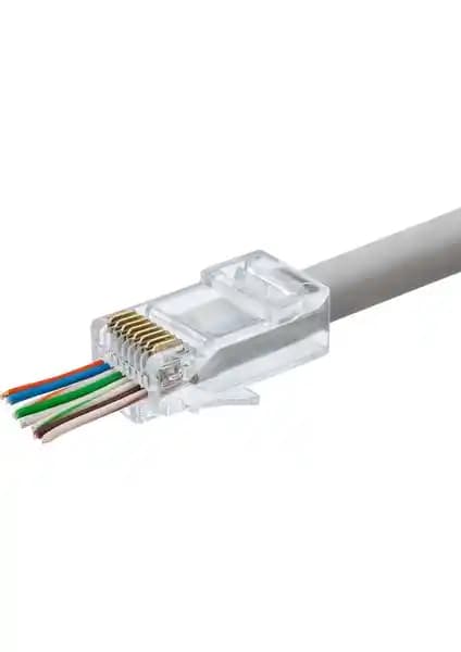Hadron HDX5030 Jak Cat6 EZRJ45: Güvenilir ve Yüksek Performanslı Ağ Bağlantısı Çözümü