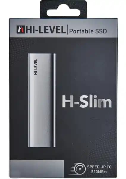 Hi-Level H-Slım 256GB Taşınabilir SSD Performans ve Taşınabilirlik Özellikleri