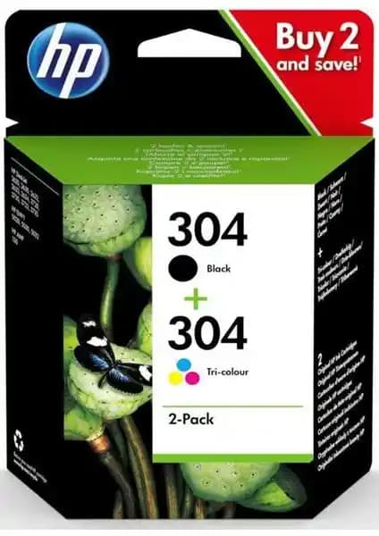 HP 304 Siyah-Renkli Çoklu Paket Kartuş ile Yüksek Kaliteli Baskı Deneyimi
