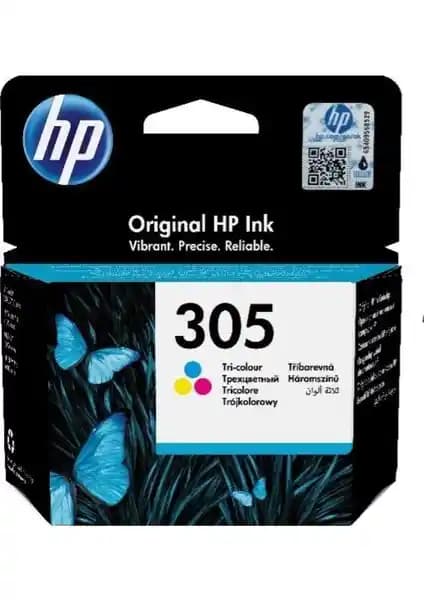 HP 305 Renkli Mürekkep Kartuşu 3YM60AE Yüksek Kaliteli ve Ekonomik Baskı Çözümü