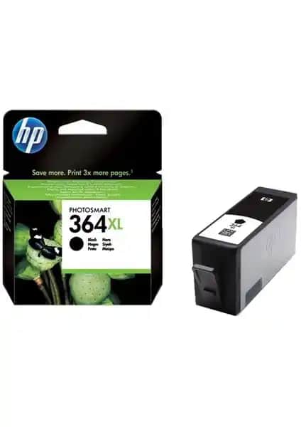 HP 364XL Siyah Mürekkep Kartuşu CN684E: Yüksek Kapasite ve Kaliteyle Baskı Çözümü