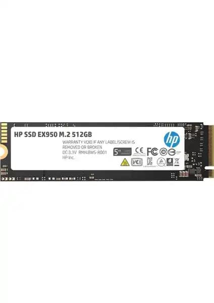 HP 512GB EX950 M.2 NVMe PCIe SSD ile Hızlı ve Güvenilir Depolama Çözümü