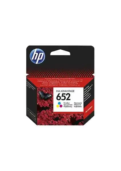 HP 652 Renkli Mürekkep Kartuşu F6V24AE Seti Yüksek Kaliteli Renkli Baskı İçin Uygun