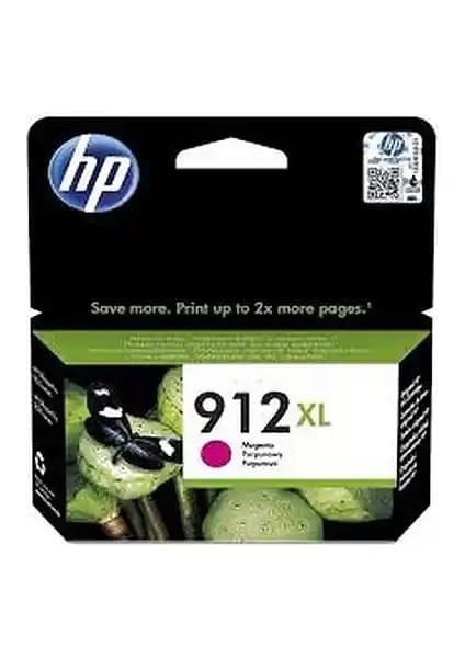 HP 912XL Kırmızı Mürekkep Kartuşu Yüksek Kapasiteli ve Orijinal Baskı Çözümü