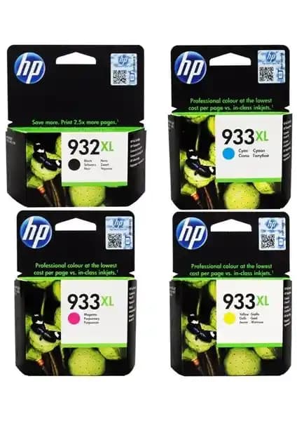 HP 932/933Xl Orijinal Renkli Mürekkep Seti Yüksek Kalite ve Güvenilirlik