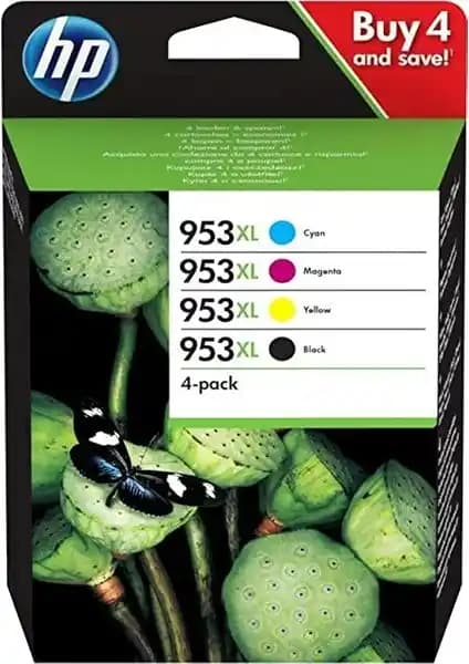 HP 953XL 4 Renk Multipack Kartuş Takımı: Yüksek Kalite ve Ekonomik Baskı Çözümü