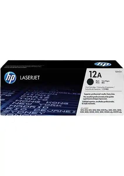 HP Q2612A Siyah Toner Kartuşu: Yüksek Kapasiteli ve Güvenilir Ofis Baskı Çözümü