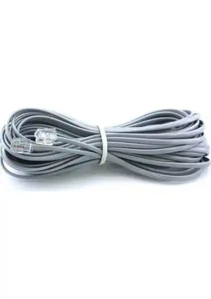 Hq Speed Telefon Modem ADSL Ara Kablosu 10 Metre Uzunlukta Güvenilir Bağlantı Çözümü