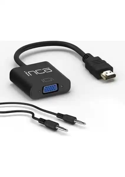 Inca IHTVJ-7S HDMI to VGA Siyah Jaklı Ses Kablosu Teknik Özellikleri ve Kullanım Avantajları