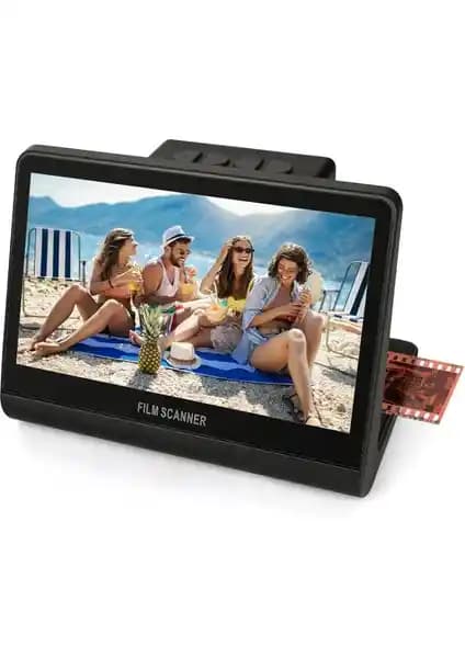 Jerbiaby 7 inç LCD ekranlı 48 MP film ve slayt tarayıcı ile eski anılarınızı dijitalleştirin