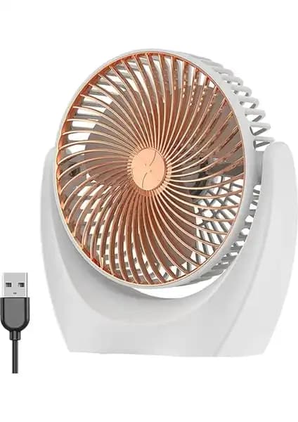 Kakusan 3 Kademeli Şarj Edilebilir Masa Fanı: Sessiz ve Enerji Verimli Serinletici Çözüm