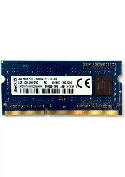 Kingston 4GB DDR3L Notebook RAM ile Sistem Performansınızı Artırın