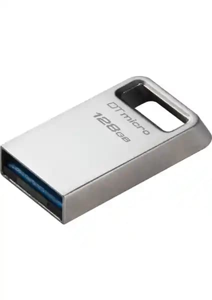 Kingston DataTraveler Micro 128GB USB 3.2 Gen 1 Taşınabilir ve Dayanıklı Veri Depolama Cihazı