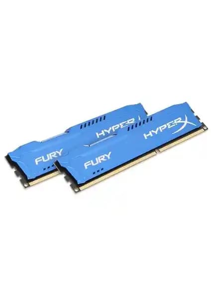 Kingston HyperX Fury Blue 16GB DDR3 RAM Performans ve Tasarımın Mükemmel Buluşması