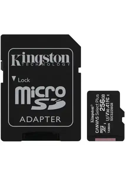 Kingston SDCS2-256GB MicroSDXC Canvas Select Plus Hafıza Kartı Ürün Özellikleri ve Performansı
