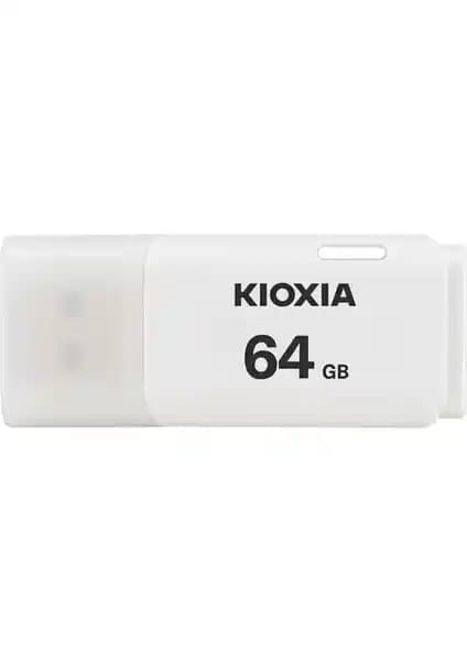 Kioxia 64GB Beyaz USB 2.0 Flash Bellek: Güvenilir ve Şık Taşınabilir Depolama Çözümü