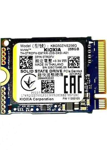 Kioxia KBG50ZNS256G 256GB SSD: Yüksek Performans ve Güvenilirlik Sunan Depolama Çözümü