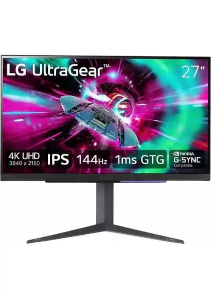 LG Ultragear 27GR93U-B 27 inç 4K IPS Gaming Monitör yüksek performans ve görsel kalite sunar
