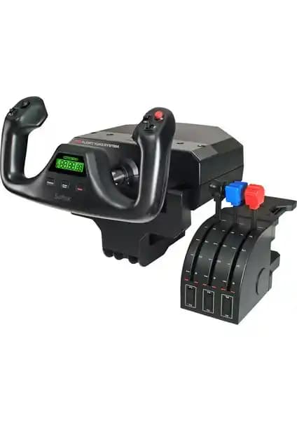 Logitech G PC PRO Flight Yoke Sistemi: Profesyonel ve Gerçekçi Uçuş Deneyimi İçin En İyi Seçenek