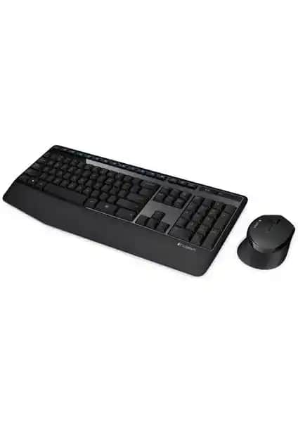 Logitech MK345 Kablosuz Set Ofis ve Ev Kullanımı İçin Ergonomik ve Uzun Pil Ömrüyle Tasarlandı