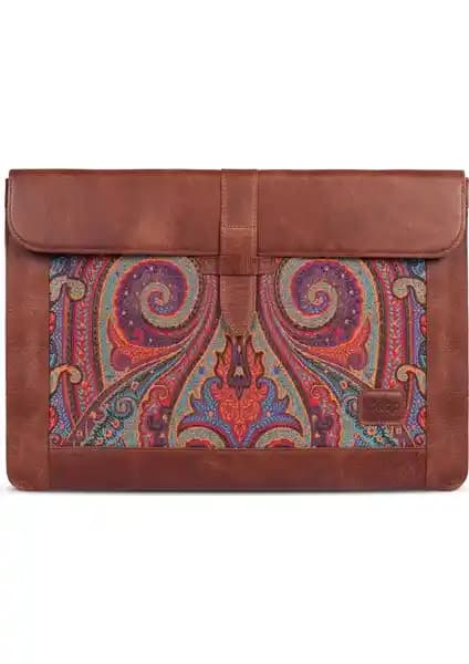 Londo Ot186 Hakiki Deri MacBook Kılıfı 13.3 İnç Uyumlu Şık ve Koruyucu Tasarım