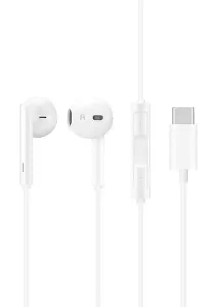 Lucatech Mikrofonlu Type-C Kulaklık: Apple iPhone 16 Pro Max ile Uyumlu Şık Tasarım ve Üstün Ses Kalitesi