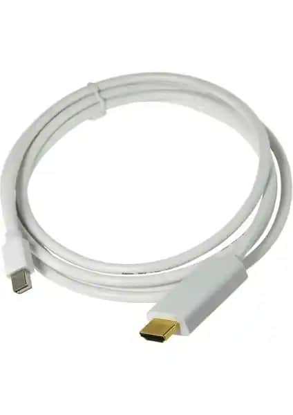 Maxgo 2083 Mini DisplayPort to HDMI Kablo 1.8 Metre MacBook ve Dijital İçerik Uyumlu