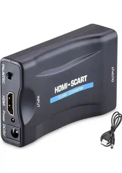 Maxgo 2164 HDMI'den SCART'a Adaptör: Eski ve Yeni Teknolojilerin Entegre Edilmesi Çözümü