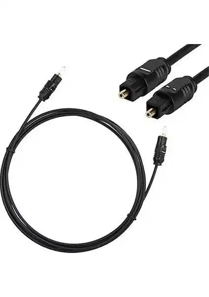 Maxgo 2166 Dijital Fiber Optik Ses Kablosu 1 Metre Yüksek Performanslı Bağlantı