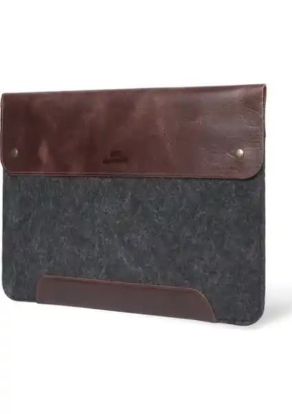 Megagear Deri ve Keçeli 13.3'' MacBook Pro Kılıfı Şıklık ve Koruma Bir Arada