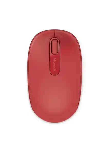 Microsoft Mobile 1850 Kablosuz Kırmızı Mouse: Ergonomik ve Dayanıklı Ofis ve Günlük Kullanım Fareleri