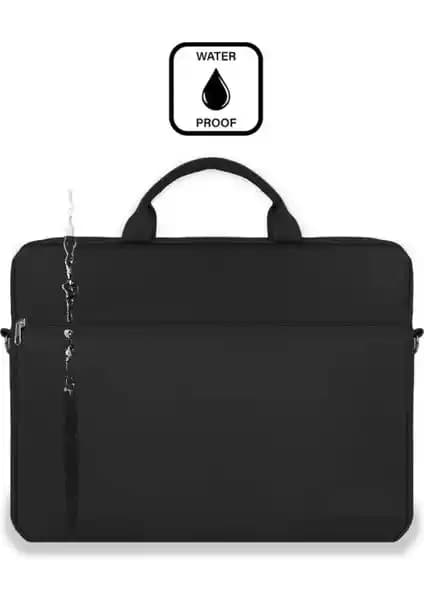 Moda West 15.6 İnç Su Geçirmez Kumaş Evrak ve Laptop Çantası Günlük Kullanım İçin Uygun