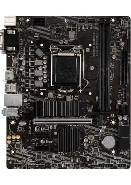 MSI B460M PRO Anakartı: Orta Seviye ve Çok Yönlü Kullanım İçin Uygun Bir Seçenek