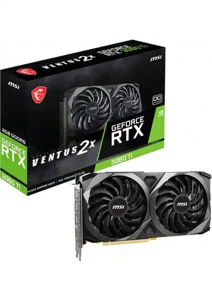 MSI GeForce RTX 3060 Ti Ventus 2X Ekran Kartı Performans ve Tasarım Özellikleri