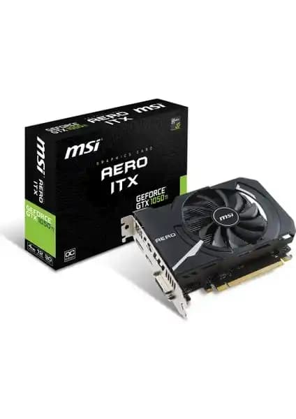 MSI NVIDIA GeForce GTX 1050 Ti AERO ITX Ekran Kartı Performans ve Tasarım Özellikleri