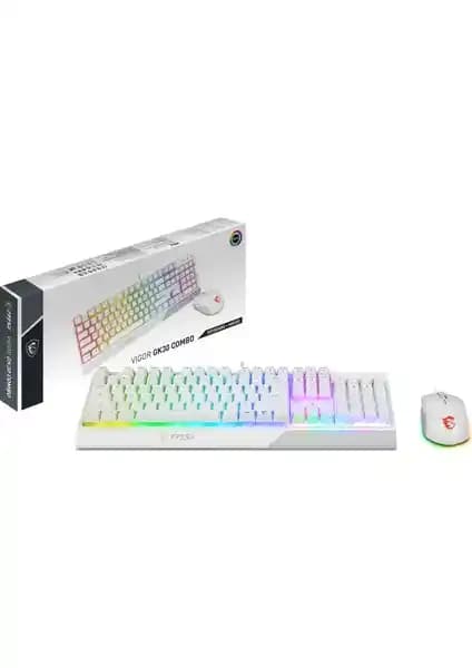 MSI Vigor GK30 RGB Türkçe Klavye ve Mouse Seti: Yüksek Performanslı Oyun Ekipmanı