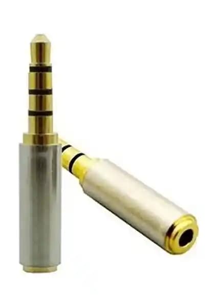 Mykablo Stereo Çevirici 3,5 mm Erkek to 2,5 mm Dişi Adaptör Ses Bağlantısı İçin