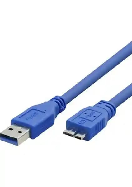 Navidata USB 3.0 Micro USB-B Harici Disk Data Kablosu 1 Metre Yüksek Performanslı