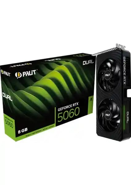 Palit Geforce RTX5060 Dual 8GB 128-Bit GDDR7 Ekran Kartı İncelemesi ve Performans Değerlendirmesi