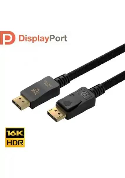 Paugge VESA Sertifikalı DisplayPort 2.1 Kablo: Yüksek Performans ve Güvenilirlik Sağlayan Bağlantı Çözümü